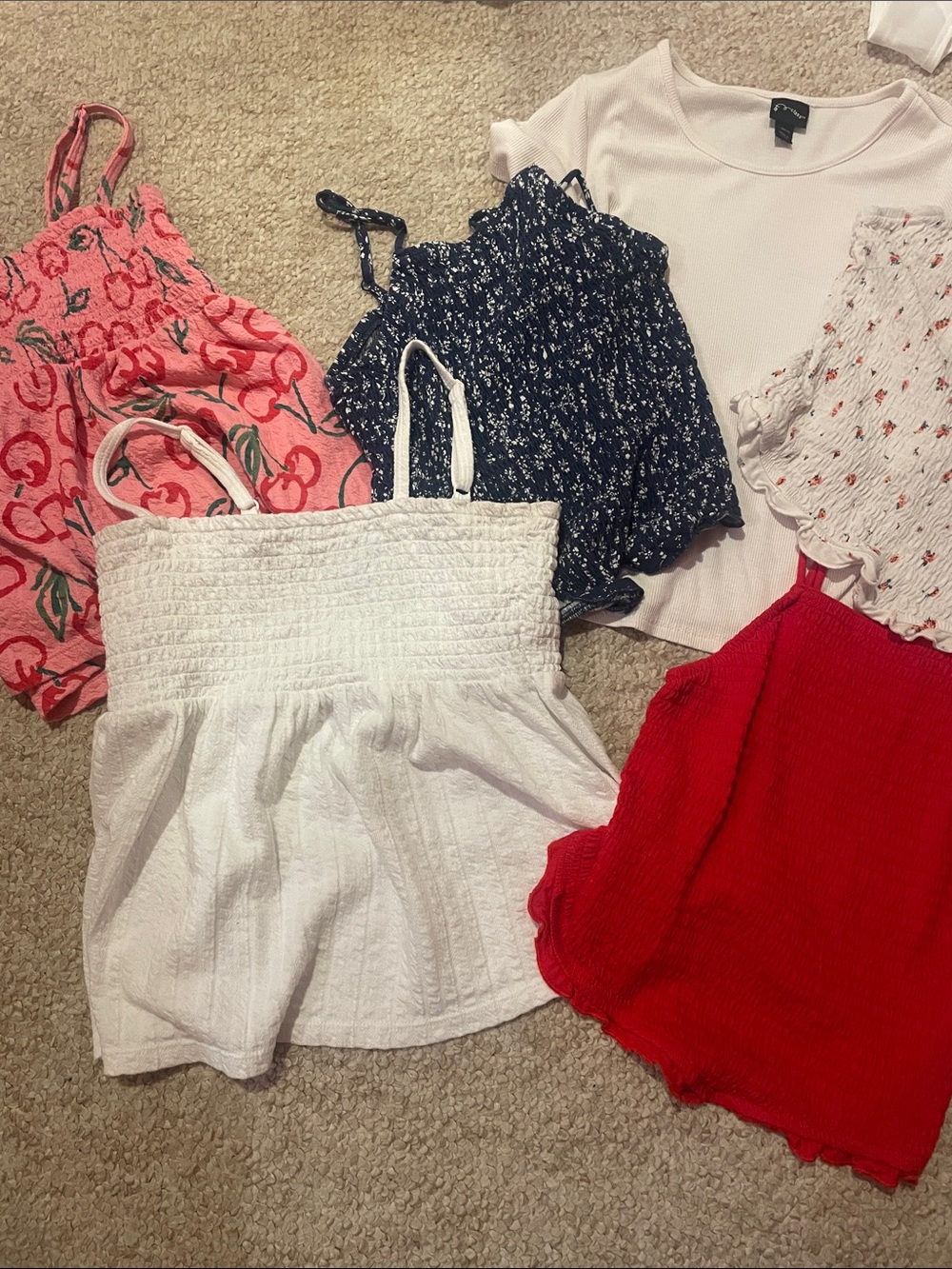 Lot of 10/12 Girls Art Class and Old Navy Tank Tops